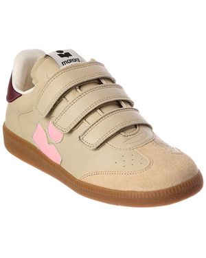 Isabel Marant Beth Leather Trainer - Natural