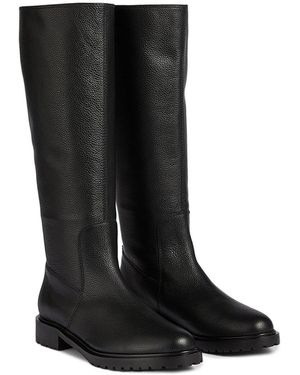 LK Bennett Coco Leather Boot - Black