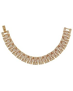 Eye Candy LA Cz Chain Bracelet - Metallic