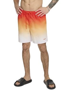 DKNY Core Volley Swim Trunk - Red