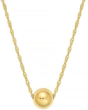 HAWLEY ST 14K Fashion Necklace - Metallic