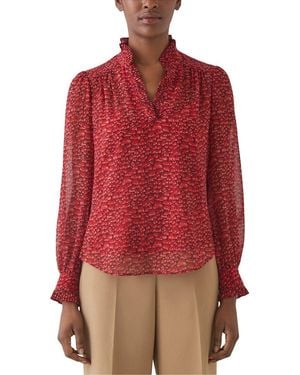 LK Bennett Suzette Blouse - Red