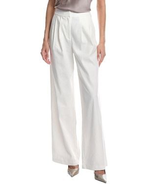 Ramy Brook Carly Linen-Blend Pant - White