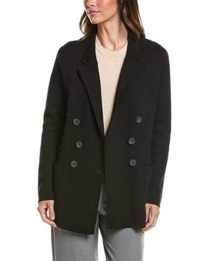 Autumn Cashmere Boyfriend Milano Blazer - Black