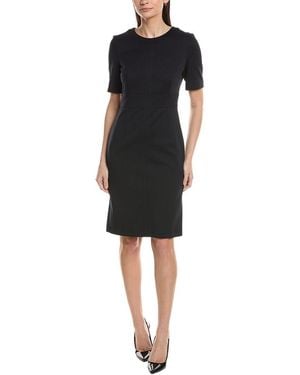 BOSS Dirula Knit Midi Dress - Black