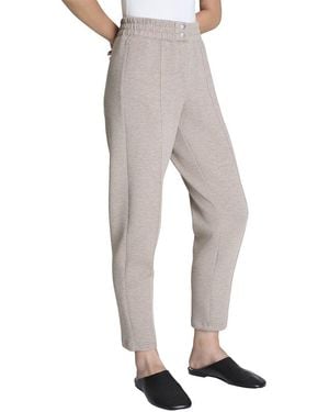 Spanx Brushed Slim Straight Pant - Gray