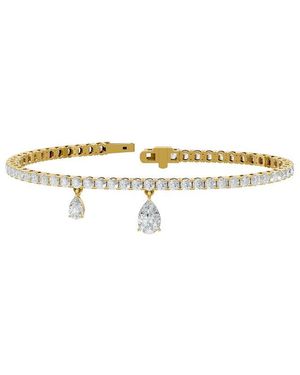 Lab Grown Diamonds 14K 6.34 Ct. Tw. Lab-Grown Diamond Bracelet - White
