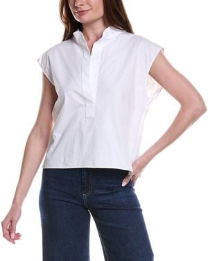 FFORME Dores Sleeveless Tunic Shirt - White
