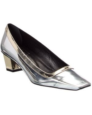 Roger Vivier Leather Pump - White
