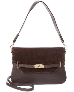 Isabella Rossetti Phoebe27 Leather Shoulder Bag - Brown