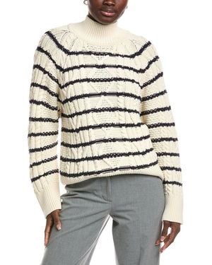 BOSS Wool-blend Jumper - White