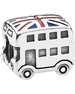 PANDORA Enamel London Bus Charm - White