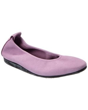 Arche Laius Leather Flat - Purple