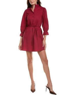 FLORA BEA NYC Adelina Shirtdress - Red