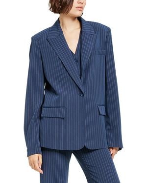 Toccin Willa Boyfriend Blazer - Blue