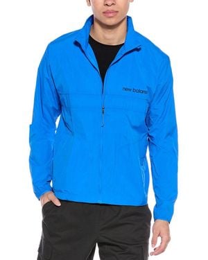 New Balance Graphic Jacket - Blue