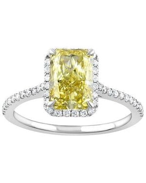 Lab Grown Diamonds 14K 2.25 Ct. Tw. Lab-Grown Diamond Halo Engagement Ring - White