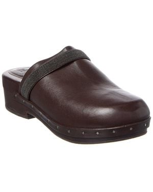 Brunello Cucinelli Mule shoes for Women | Online Sale up to