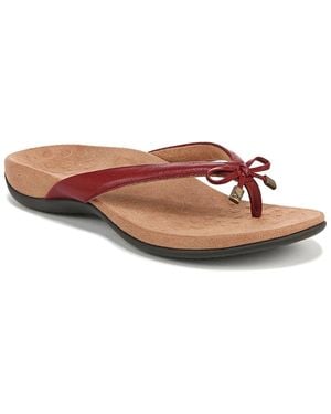 Vionic Bella Leather Sandal - Brown