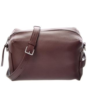 Celine Take Away Leather Crossbody - Purple