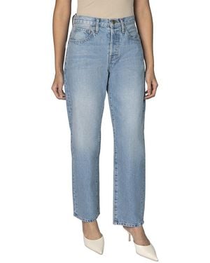 Nelle Atelier Petite The Claire Boyfriend Denim - Blue