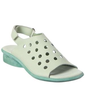 Arche Saotto Leather Sandal - Green