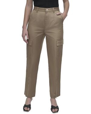 DKNY Sateen Cargo Pant - Natural