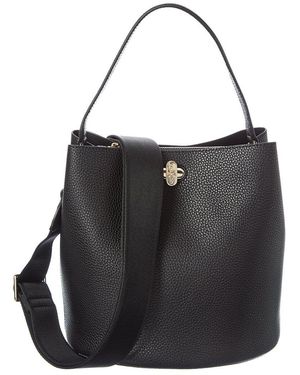 Furla Danae Leather Crossbody - Black