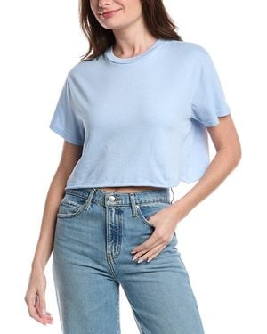 PERFECTWHITETEE Cropped T-Shirt - Blue