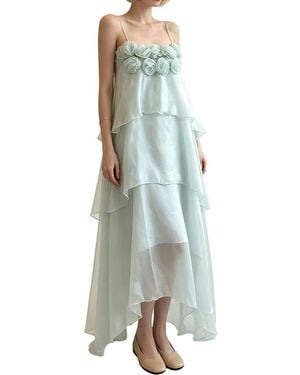 Linda Charm Maxi Dress - Green