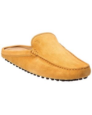 Tod's Suede Mule - White