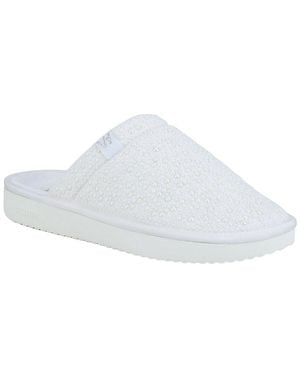 Vintage Havana Mellow Indoor/Outdoor Slipper - White
