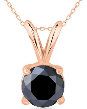 True Diamond 14k Rose Gold 0.96 Ct. Tw. Diamond Necklace - Multicolour