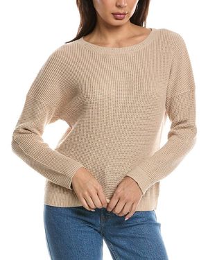 Forte Thermal Sequin Jumper - Natural