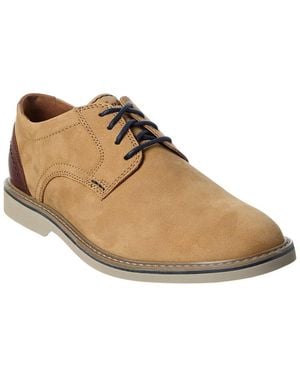 Clarks Radcliff Low Leather Oxford - Brown