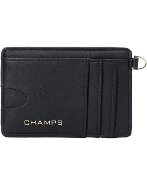 CHAMPS Iconic Card Holder - Black