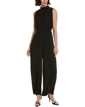 Nanette Lepore Pleated Jumpsuit - Black