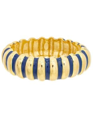 Kenneth Jay Lane Plated Bangle Bracelet - Multicolour