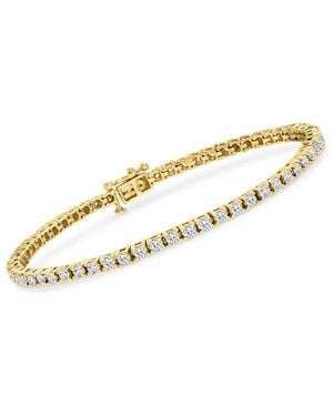 Forever Creations Signature Forever Creations 14K 2.00 Ct. Tw. Diamond Tennis Bracelet - Metallic
