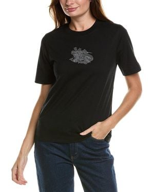 Burberry Paisley Ekd T-Shirt - Black