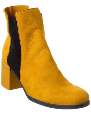 Arche Angaro Leather Bootie - Orange