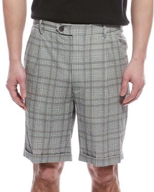 Todd Synder X Champion X Foot Joy Plaid Short - Grey