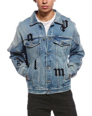 Palm Angels Jacket - Blue