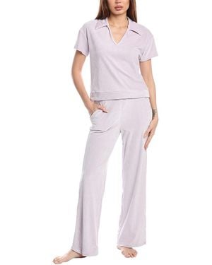Tart Collections 2pc Zephyra Pant Set - Purple