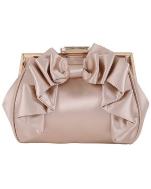 Badgley Mischka Mae Clutch - Pink