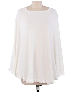 Saachi Talia Poncho - White