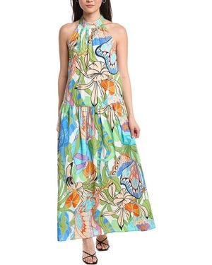 FLORA BEA NYC Eleana Maxi Dress - White