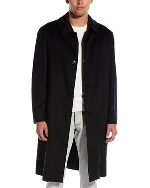 Ted Baker Powpow Wool-blend Car Coat - Black
