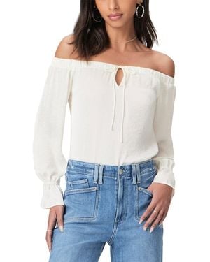 PAIGE Ayanna Blouse - White