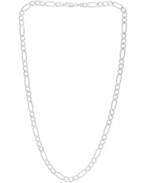 Italian Silver Chain Necklace - White
